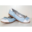 Charlie ballerina blauw