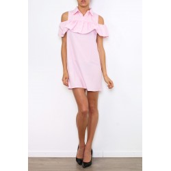 Julia kleed roze