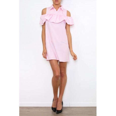 Julia kleed roze
