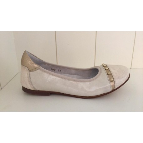 Terre Bleue ballerina gold