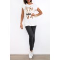 T-shirt ballerina wit