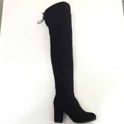 Overknee laars zwart