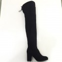 Overknee laars zwart