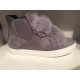 Fluffy sneaker grijs