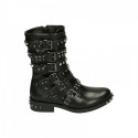 Fast Fashion biker boot spikes