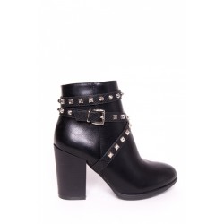 Fast Fashion bootie zwart studs