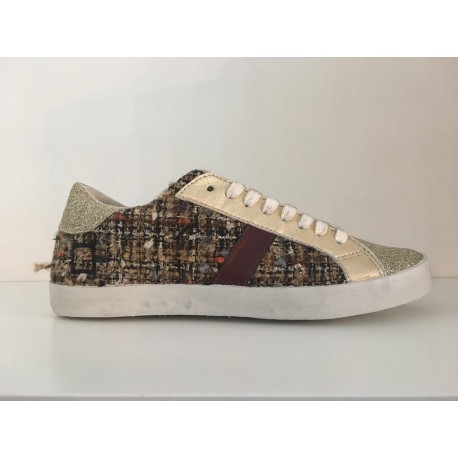 D.A.T.E. sneaker tweed