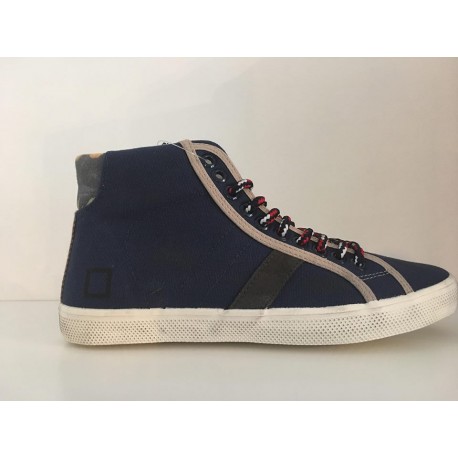 D.A.T.E. sneaker blauw