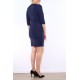 Donkerblauwe jurk