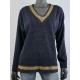 Pull party stijl V-nek