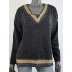 Pull party stijl V-nek