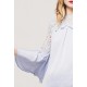 Blouse blauw