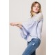 Blouse blauw