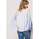 Blouse blauw