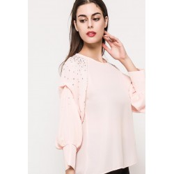 Blouse zalm
