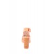 Cognac sandaal pump