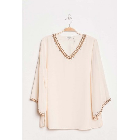 Blouse ecru 