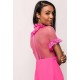 Fuschia jurk 