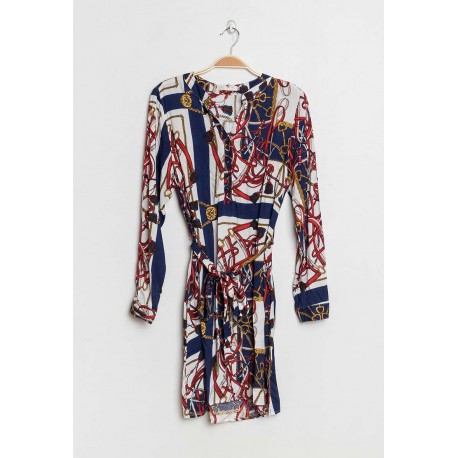 jurk blauw