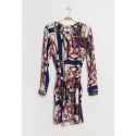 jurk blauw