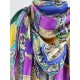 Sjaal couture paars
