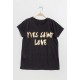t-shirt 'Yves saint love'