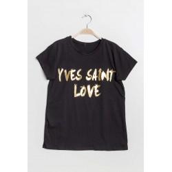 t-shirt 'Yves saint love'