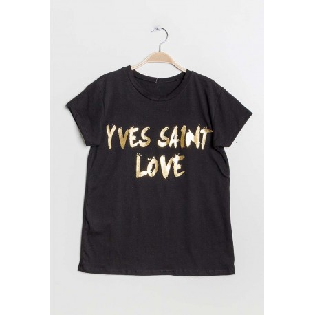 t-shirt 'Yves saint love'