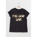 t-shirt 'Yves saint love'