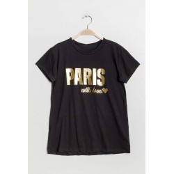 t-shirt 'Paris with love'