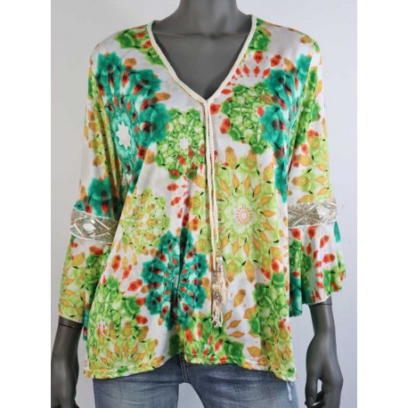 Shirt/blouse groen