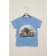 T-shirt lichtblauw