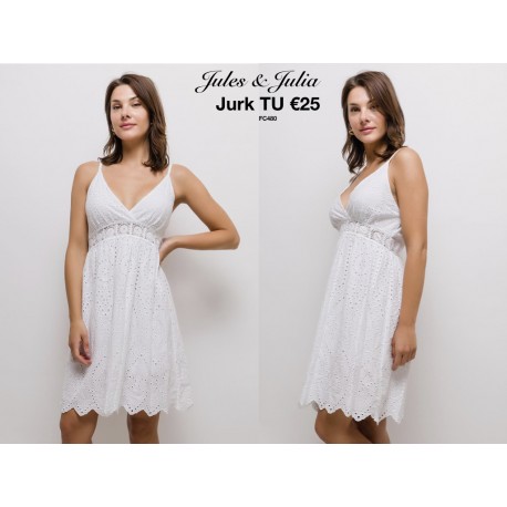 jurk broderie