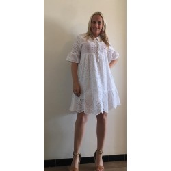 jurk broderie