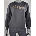 Féline sweater zwart