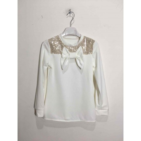 Shirt strik wit