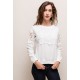 pull broderie