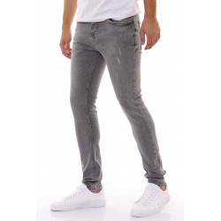 Heren jeans grijs