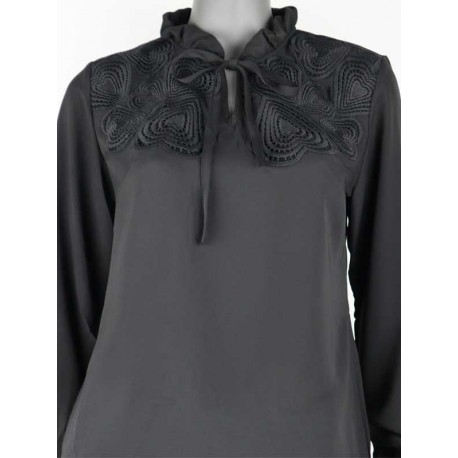 Blouse zwart