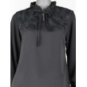 Blouse zwart
