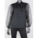 Feestelijke blouse zwart