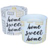 Home Sweet Home Wrapped Candle