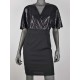 jurk zwart glitter
