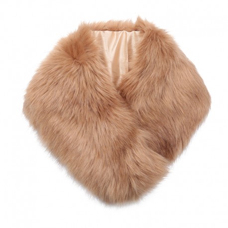 sjaal faux fur