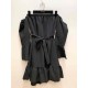 Off shoulder jurk