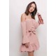 Off shoulder jurk