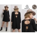 Jurk rug lace