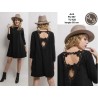Jurk rug lace