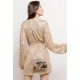 glitter jurk