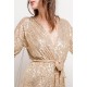 glitter jurk